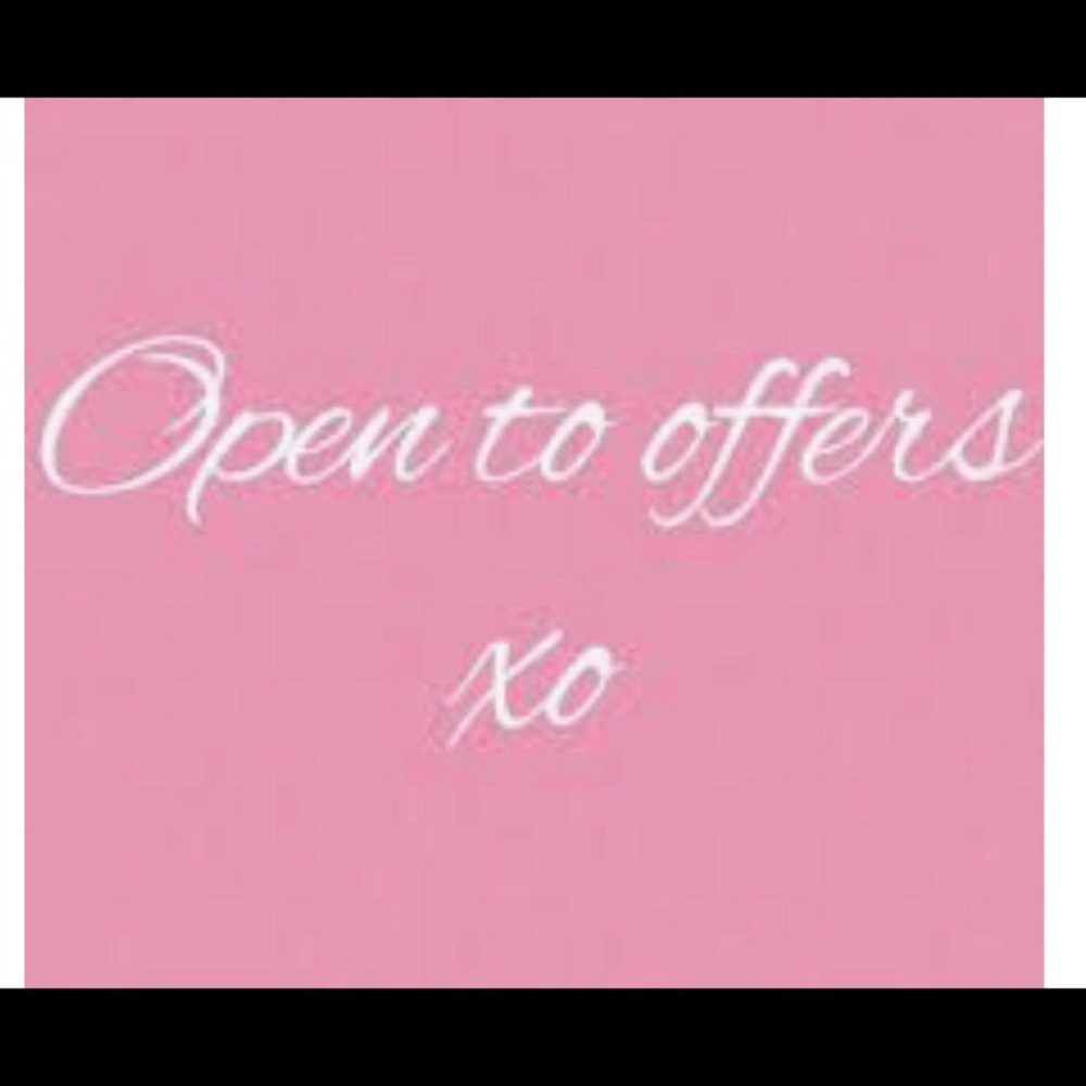 Always open to Reasonable offers. ❤️